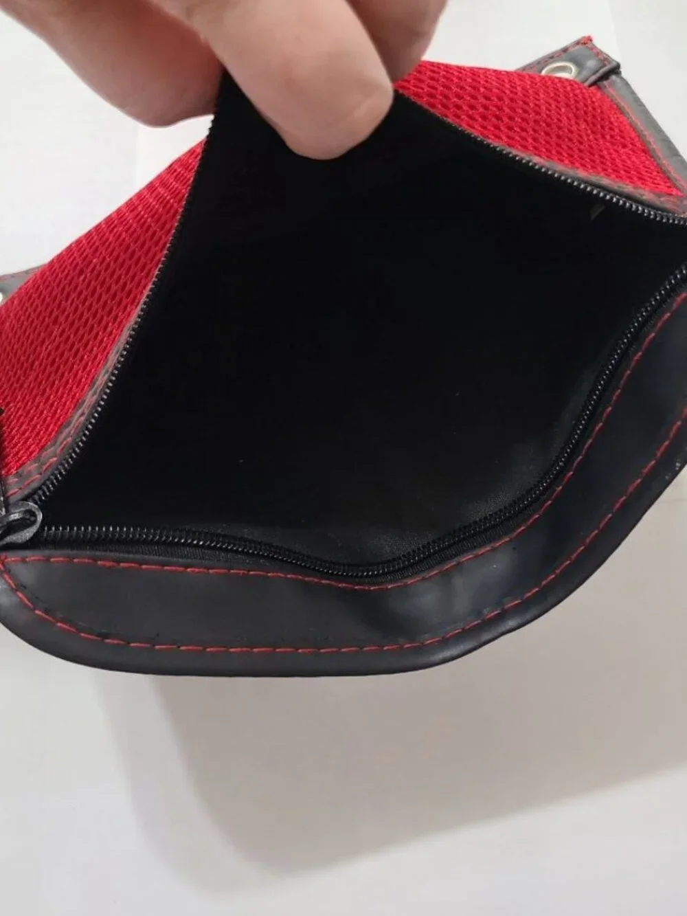 Blue & Red Pencil Bag Set